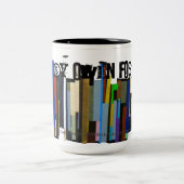 オーウェン著芸術 ツートーンマグカップ (中央)