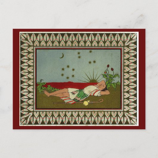 オーウェン・ジョーンズ – そして彼は更なる夢を見た ポストカード (正面)