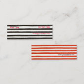 オーウェン スキニー名刺 (正面/裏面)