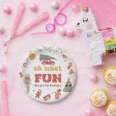 オーエーおもしろいサンタチルストマ誕生日紙プレート ペーパープレート (パーティー)