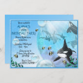 オーカアンダーザシーパーティの招待状 招待状 (正面/裏面)