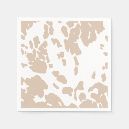 オーカウボーイカウープリントカクテルナプキン スタンダードカクテルナプキン (正面)