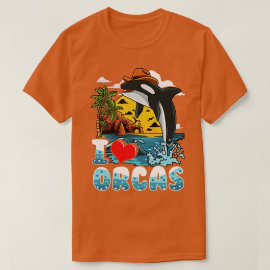 オーカスが大好き Tシャツ (デザイン正面)