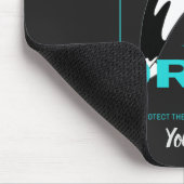 オーカスを愛しているだけの女の子のためのオルカキラークジラ マウスパッド (コーナー)