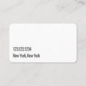 オーカスタムディオ技術者用名刺 名刺 (裏面)