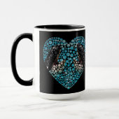 オーカス海、コーヒーマグ マグカップ (左)