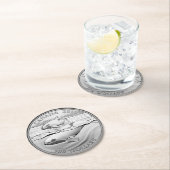 オーカス硬貨 ラウンドペーパーコースター (インサイチュ)