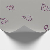 オーガカッコいいー暗号通貨のコインサインパターン ラッピングペーパー (角)