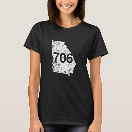 オーガスタアテネローマエリアコード706シャツジョージアGi Tシャツ (正面)