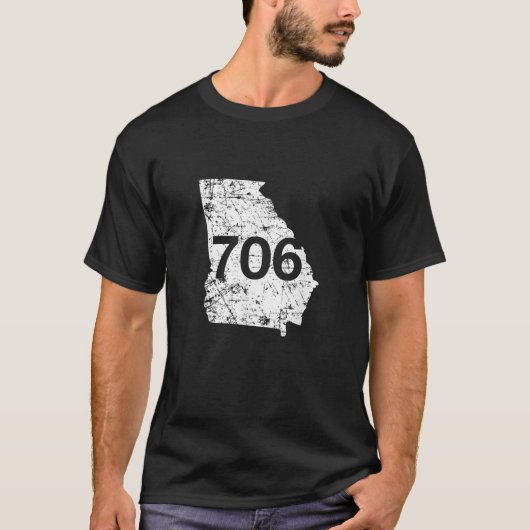 オーガスタアテネローマエリアコード706シャツジョージアGi Tシャツ (正面)