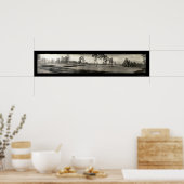 オーガスタカントリークラブ写真1909 ポスター (キッチン)