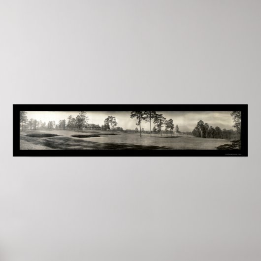 オーガスタカントリークラブ写真1909 ポスター (正面)