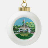 オーガスタクラブハウスオーナメント セラミックボールオーナメント (正面)