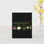 オーガスタグルジア カード (黄色い花)