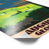 オーガスタジョージアゴルフポスター フォトプリント            (角)