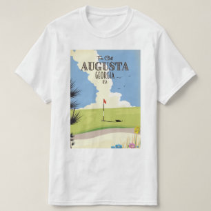 オーガスタジョージアゴルフポスター Tシャツ