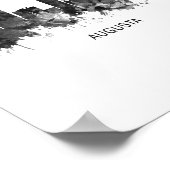 オーガスタジョージアスカイラインBW ポスター (角)