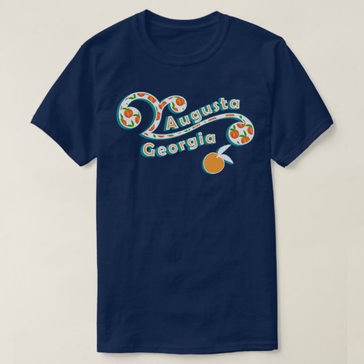 オーガスタジョージアピーチTシャツ Tシャツ (デザイン正面)