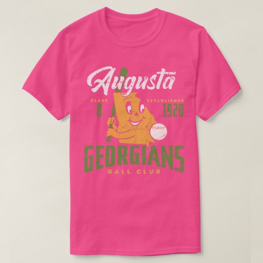 オーガスタジョージアンズ野球 Tシャツ (デザイン正面)