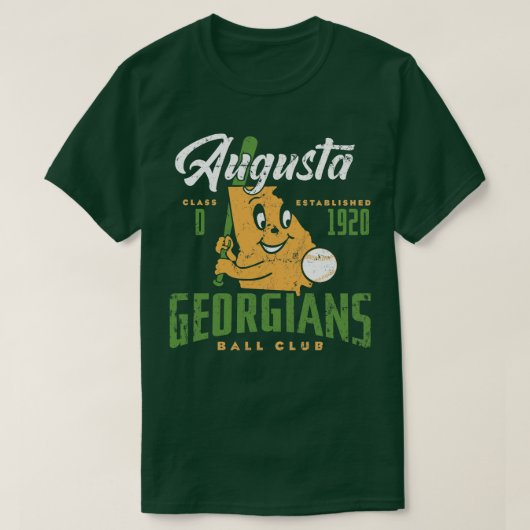 オーガスタジョージアンズ野球 Tシャツ (デザイン正面)