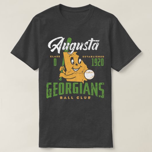 オーガスタジョージアンズ野球 Tシャツ (デザイン正面)