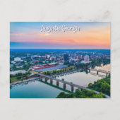 オーガスタジョージア葉書サンセット ポストカード (正面)