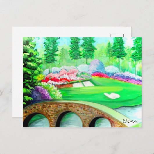 オーガスタジョージア，アーメン ポストカード (正面/裏面)