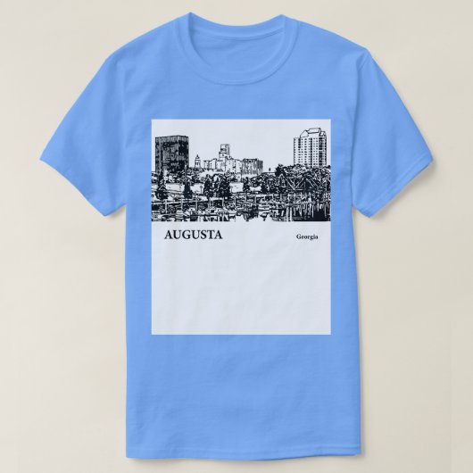 オーガスタジョージアTシャツ3 Tシャツ (デザイン正面)