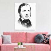 オーガスタスプジン キャンバスプリント (インサイチュ (リビング))