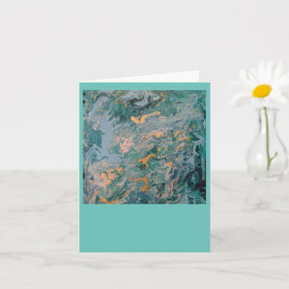 オーガスタス-アク絵画リルの11インチ× 14インチ カード