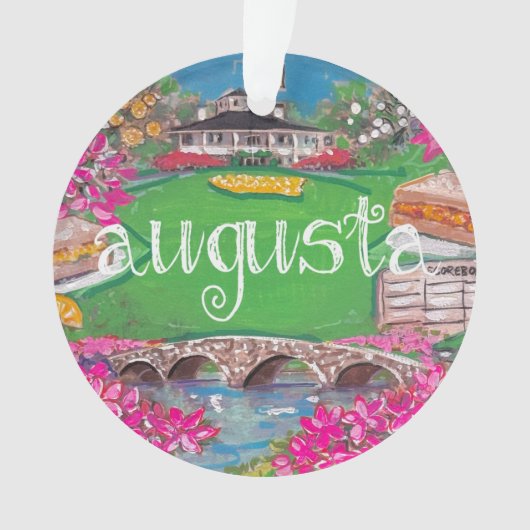 オーガスタ, ジョージア州 オーナメント (正面)