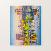 オーガスタ，ジョージア，アメリカ ジグソーパズル (縦)