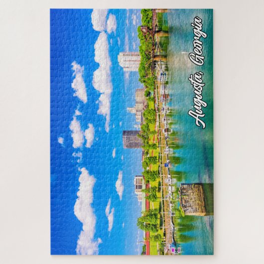 オーガスタ,ジョージア,アメリカ ジグソーパズル (縦)