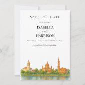 オーガスティン スカイライン セーブ・ザ・デート テンプレート (正面)