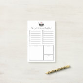 オーガナイザーをする毎日のかわいいタイプライター ポストイット (デスク上)