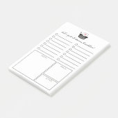 オーガナイザーをする毎日のかわいいタイプライター ポストイット (アングル)