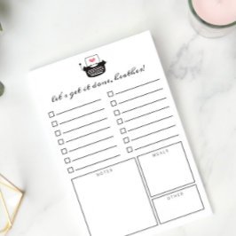 オーガナイザーをする毎日のかわいいタイプライター ポストイット