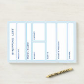 オーガナイズショッピングリストの投稿 ポストイット (デスク)