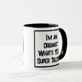 オーガニストすごいの才能。2トーンコーヒーマグ マグカップ (正面右)