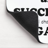 オーガニスト富裕層と成功 マウスパッド (コーナー)