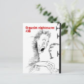 オーガニスト悪夢no.38はがき ポストカード (スタンド正面)