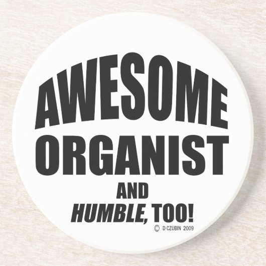 オーガニスト素晴らし コースター (正面)