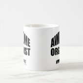 オーガニスト素晴らし コーヒーマグカップ (中央)