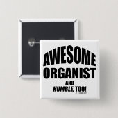 オーガニスト素晴らし 缶バッジ (正面&裏面)