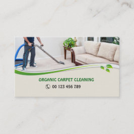 オーガニックなカーペットの洗剤のための名刺 名刺