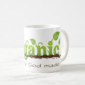 オーガニックなキリスト教のコーヒー・マグ コーヒーマグカップ (正面右)