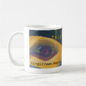 オーガニックなコップ コーヒーマグカップ (左)