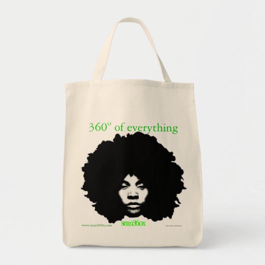 オーガニックなトートsean360x 360° トートバッグ (正面)