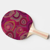 オーガニックなピンク 卓球ラケット (横)