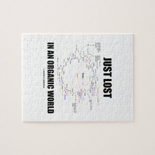 オーガニックな世界(Krebs周期)でちょうど失った ジグソーパズル (横)